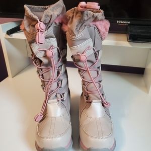 Girl's Lands' End Winter Boots Size 12